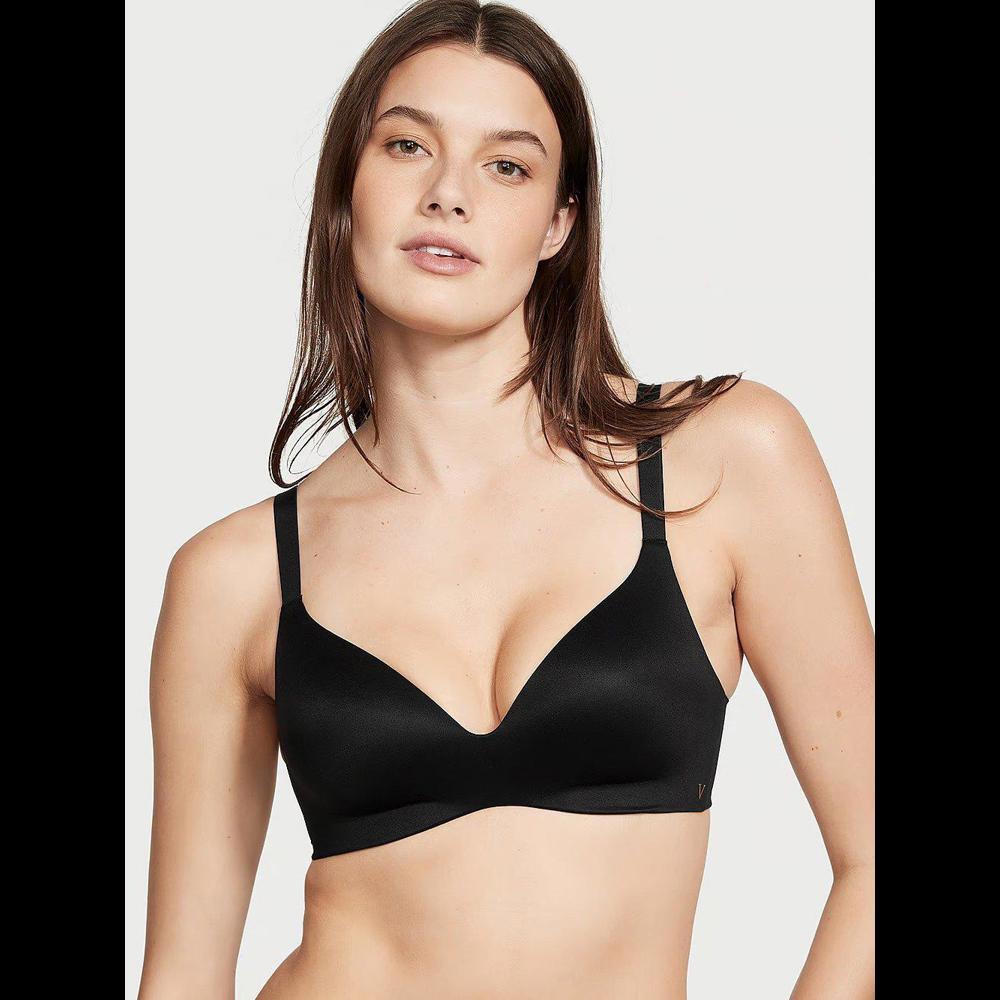 Victoria Secret Incredible Bra Lined Wireless Black 38C